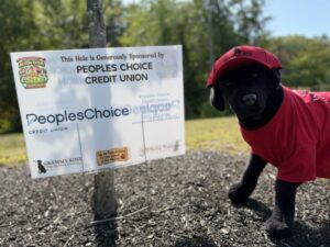 Sponsor Sign Peoples Choice Credit Union