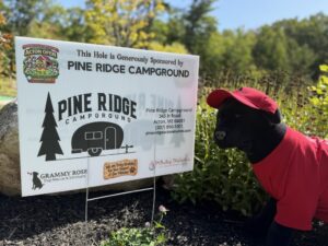 Sponsor Sign Pine Ridge Campground
