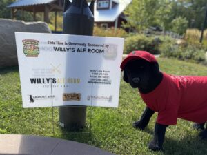 Sponsor Sign Willy's Ale Room